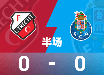 Hiệp 1 Europa League: Thế bế tắc chưa được khai thông, Utrecht 0-0 Porto